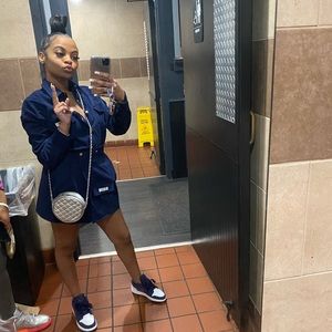 2 Piece Denim Jacket Set